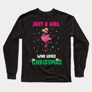 Just a Girl Who Loves Christmas Long Sleeve T-Shirt